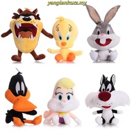 6 Style 20-30cm Disney Space Jam Bugs Bunny Lola Bunny Daffy Duck Tasmanian Devil Tweety Bird Cat Pl