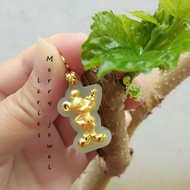 Pendant Jade He Tian Emas 999nipis