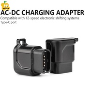 ADREE 4-Pin to Type-C Converter, Compact Fast Charging USB-C Bike Charger, Portable Waterproof LED I