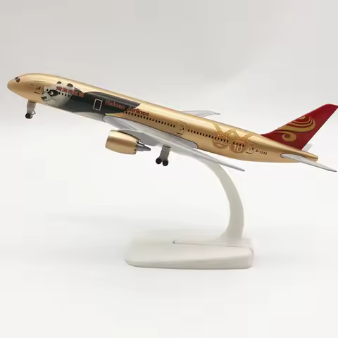 JASON TUTU 18CM China Hainan Airlines Boeing B787 Aircraft Model Planel Airplane Diecast Metal Plane