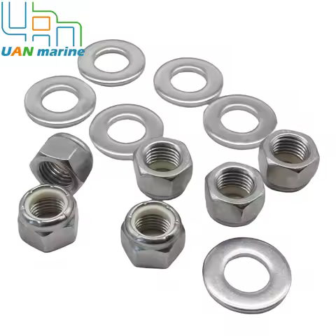 859116Q01 Outdrive Mounting Install Hardware Nut Washer Kit for MerCruiser Alpha 1 Gen 2 and Bravo D