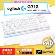 Logitech G713 Wired Mechanical Gaming Keyboard with LIGHTSYNC RGB Lighting, PC and Mac Compatible