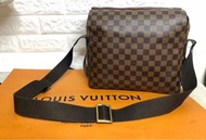 Louis Vuitton LV N45255 棋盤格 雙上釦 斜背包 郭富城包