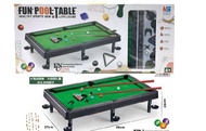 Bàn Bi_a bida billard đồ chơi mini 66cm*37cm15 viên bi có sốvải nỉ chất lượng cao