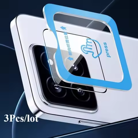 3Pcs Camera Tempered Glass For Xiaomi mi 15 14 Pro 14 Ultra 15Spro Civi 4 5 Pro Mix Fold 4 Lens Prot