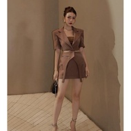 Sexy, slim, stylish BIGSIZE dress with shoulder pads - high quality 2-layer sewing - S50 - U XINH ST