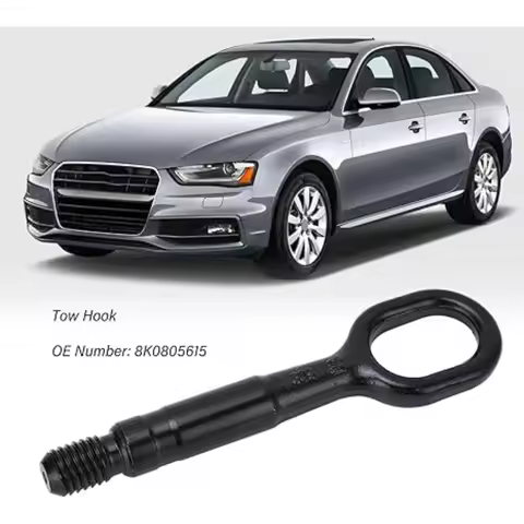 Towing Eye Hook Hitch Car Trailer Forged Steel Towing Bars Tow Hook for Audi A1 A3 A4 A5 A6 A7 TT TT