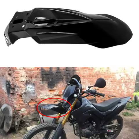 Plastic Universal Front Fenders Mudguard Fender For Motorcycles CRF150/230F xr125 KLX125 KLX250 SX E