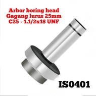 Arbor boring head C25 F1 straight arbor 25mm arbor only not MT not NT