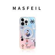MASFEIL | เคสตั้งได้มีแม่เหล็กสำหรับ iPhone 17Promax ip15 iPhone16Pro 13pm