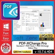PDF-XChange Pro 10.7.6.404 - Standard + PDF-Tools + PDF-XChange Editor Plus | Windows - SOFTWARE