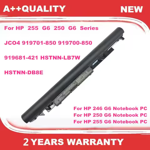 New JC04 Laptop Battery for HP 255 G6 250 G6 Series JCO4 919701-850 919700-850 919681-421 HSTNN-LB7W
