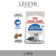 Royal Canin Indoor 7+ Adult Dry Cat Food - Feline Health Nutrition 1.5KG