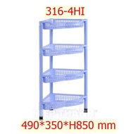 4-Tier Triangle Shelf 490 x 350 x H850 mm Hiep Thanh Vietnam 316-4HI
