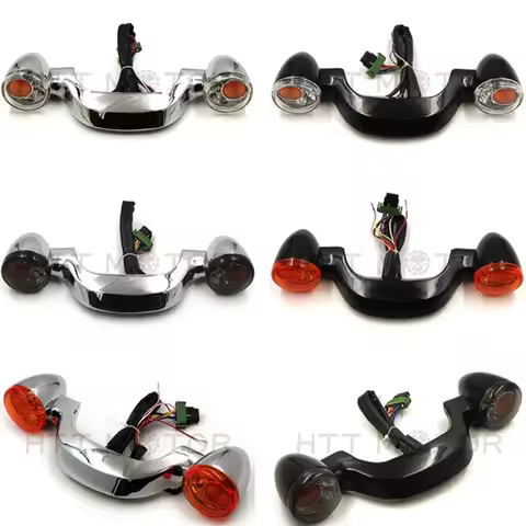 Motorcycle Parts Rear Turn Signal Brake Light Bar For Harley Davidson Street Glide FLHX Road Glide U