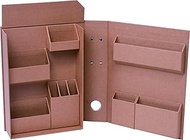 Nakabayashi LST-FB5KR Lifestyle Tool Storage Box File B5 Craft