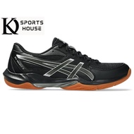 Asics Gel Rocket 12 Indoor Court Shoes (MEN) Black/Gunmetal