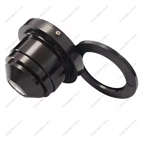 Biological Microscope N.A 1.25 Abbe Condenser With Zoom Iris Diaphragm 37mm Converge Light Collectin