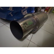 Max Racing R555-MY Muffler Straight Flow MY Series Rumble Sound Muffler