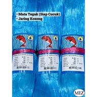 020 x 50MM 55MM 65MM 70MM 75MM 90MM x 50MD x 180MTR Mata Tegak Fishing Net Jaring Pukat Tangsi Pukat