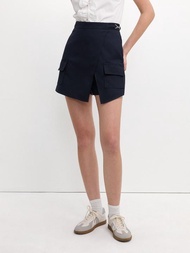 [Pomelo] กางเกงกระโปรงอสมมาตร / Asymmetric Skort