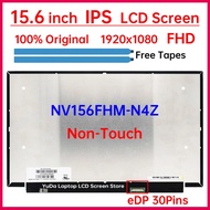 15.6" Laptop LCD Screen NV156FHM N4Z NV156FHM-N4Z Display Matrix Panel Replacement 1920x1080 IPS 45%