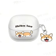 Baseus BP1 Pro Earphones Case Transparent Shell Cute Dog Late Night Cat