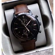 Men Watch Men's Watch Genuine Leather Strap Multifunctional Fashionable Classy Cross-Border Petroche