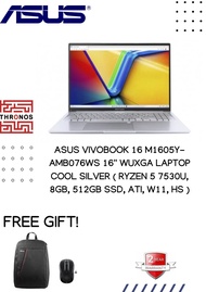 Asus Vivobook 16 M1605Y-AMB076WS 16'' WUXGA Laptop Cool Silver