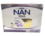 NAN GOLD HA 3 Partially Hydrolyzed Milk Protein Beverage แนน โกลด์ เอชเอ 3 เครื่องดื่มโปรตีนนม ขนาด 1400 กรัม