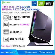 NUC Mini PC Gaming Nvidia RTX4060 Intel Core i9 13900H 12900H Windows 11 64GB PCIE4.0 1TB Desktop PC