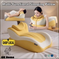 【SG STOCK】Multifunctional sleeping pillow Couple bed intimate moment auxiliary pad bed lying pillow 