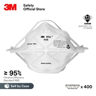 [Sell by Case] 3M 9105 VFlex N95 Particulate/Haze/Dust Disposable Respirator (400 Pcs/Case) DR_ PSD_