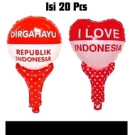 Beautiful lope balloon flag 1 dozen contains 20 pieces