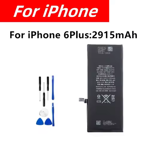 High Capacity Replacement Battery For iPhone 6 6 Plus 6S 6S Plus iPhone 6 Plus iPhone 6S Plus Replac
