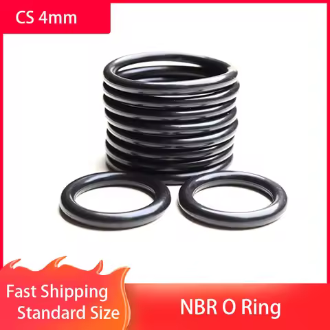 CS 4mm,High Oil Resistance Nitrile O-Ring,NBR Rubber Seal O Ring,Thickness 4mm,OD 12-200mm