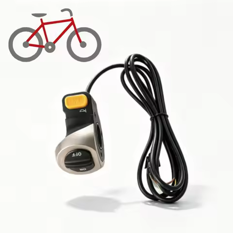 Electric Bicycle 2‑in‑1 Handlebar Switch Tone Headlight Horn Combined Control Button For EBike Modif