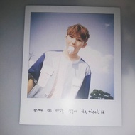 Woozi square polaroid Aju Nice