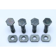 BOLT NUT HUB SPROCKET REAR WHEEL ORIGINAL YAMAHA Y80 SPORTS SS2