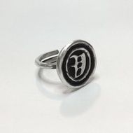 經典V封蠟・純銀復古戒指 | Classic V Seal Wax Ring