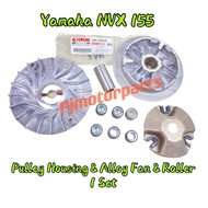 Yamaha NVX155 NVX 155 V1 V2 Pulley Housing/Pully Alloy Fan/Pully Kipas/ CVT Pully Rollar Roller Pin ( 1 Set )