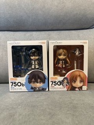 GSC黏土人 刀劍神域SAO 750b桐人+750c亞絲娜 Ordinal Scale Ver.
