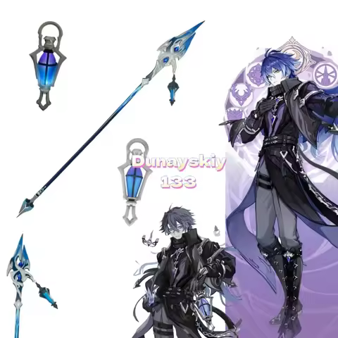 Kyryll Chudomirovich Flins Hand Lantern Cosplay Replica Prop for Genshin Impact Character Accessorie