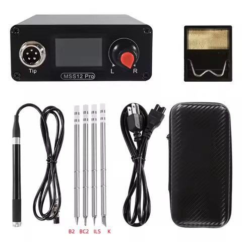 SEQURE MSS12 Pro Soldering Station Supports PD|QC|AC100-240V|3S-6S RC Aircraft Battery Outdoor Indus