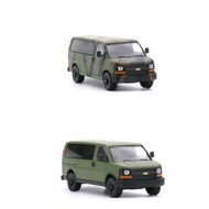 596 Model 1: 64 Chevrolet VAN Express VAN Camouflage Alloy Car Model Out of Print Model
