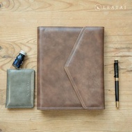 超值分享包 ! A5活頁筆記本。6孔。復古信封包(10入組起)