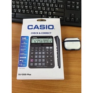 เครื่องคิดเลขขนาดใหญ่ 12 หลัก หน้าจอใหญ่ เครื่องคิดเลข ทน ยอดฮิต ใช้โซล่าเซลล์ พร้อมส่ง Casio รุ่น dj-120d