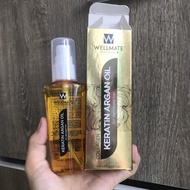 TINH DẦU TÓC WELLMATE KERATIN ARGAN OIL 60ml