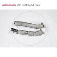 HMD Car Accessories Exhaust Manifold Front Pipe for Aston Martin DB11 With Catalytic Converter Downp