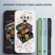 Casing Magic Cube Liquid Silicone Phone Soft Case for Samsung Galaxy Note 8 / Note 9 / Note 10 / Note 20  / Note 20 Ultra